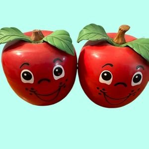 Vintage Fisher Price "Happy Apple"! Two of them! 🍎🍎